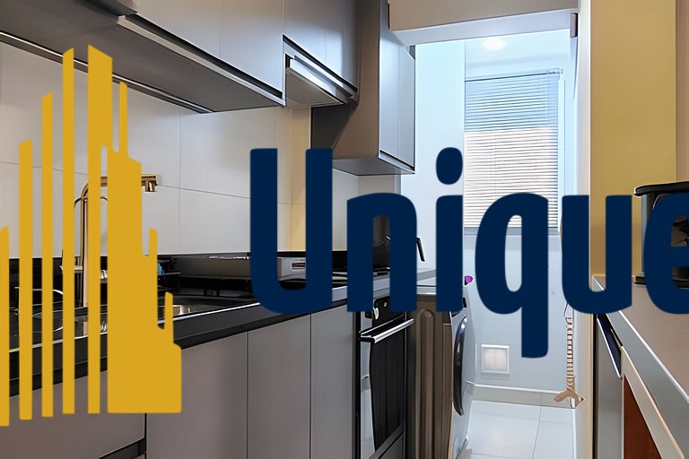 1308 Studio Moderno Completo na Melhor Localização