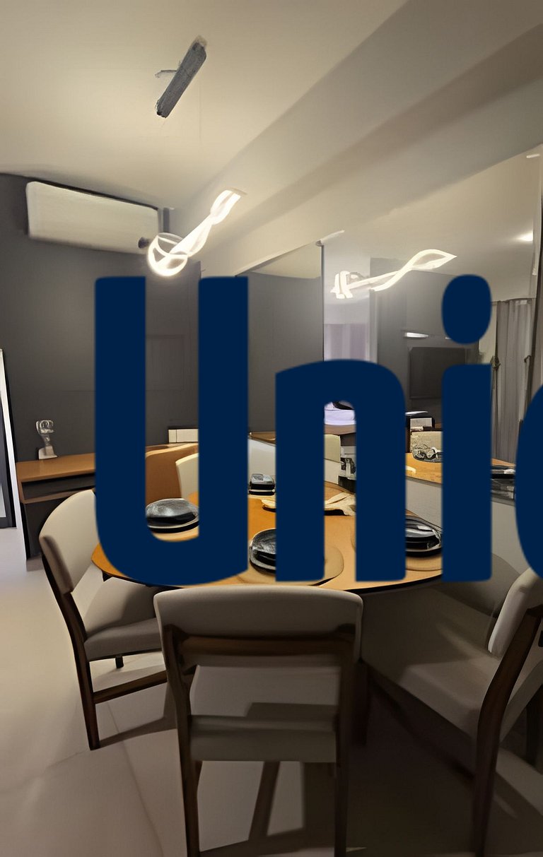 1308 Studio Moderno Completo na Melhor Localização