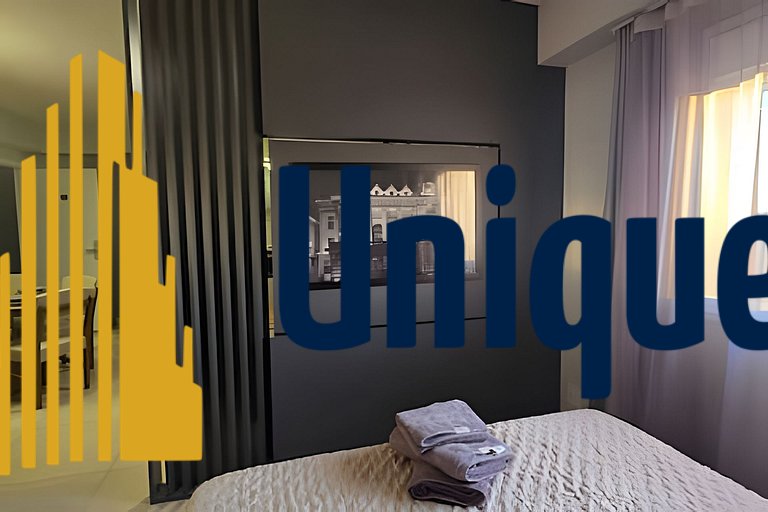 1308 Studio Moderno Completo na Melhor Localização