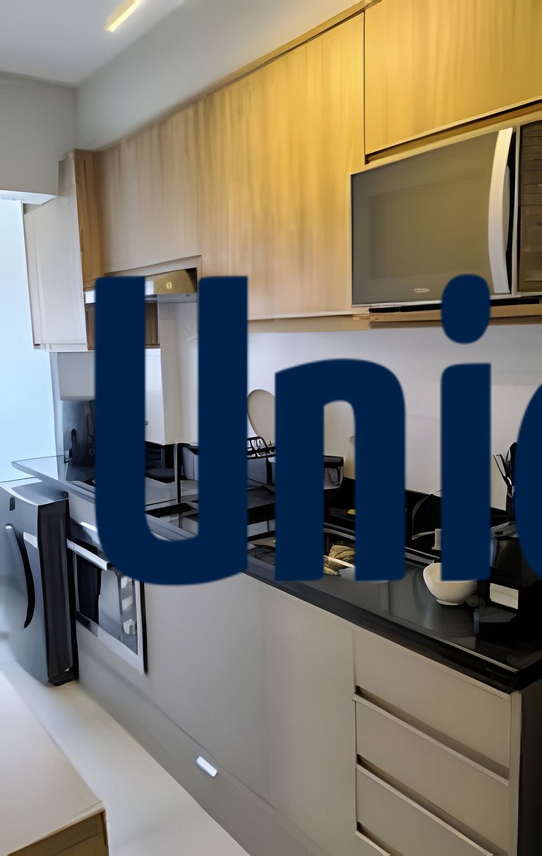 910 Studio Moderno Completo na Melhor Localização