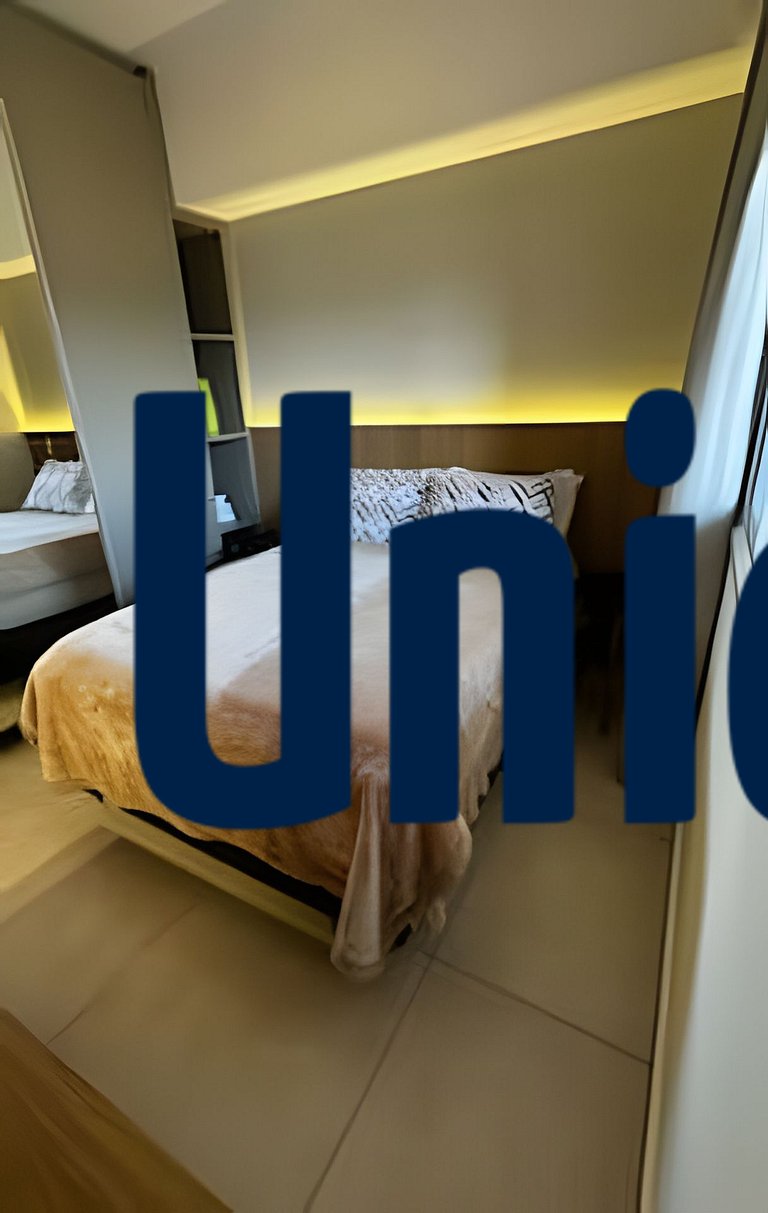 1815 Studio Moderno Completo na Melhor Localização