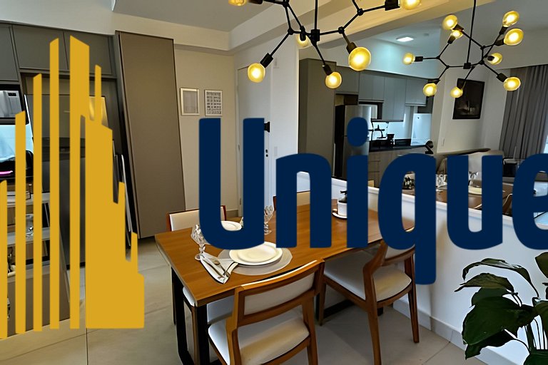 406 Studio Moderno Completo na Melhor Localização