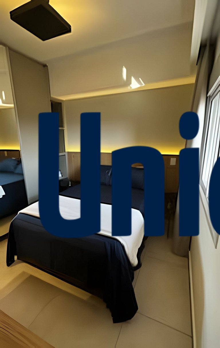 1518 Studio Moderno Completo na Melhor Localização