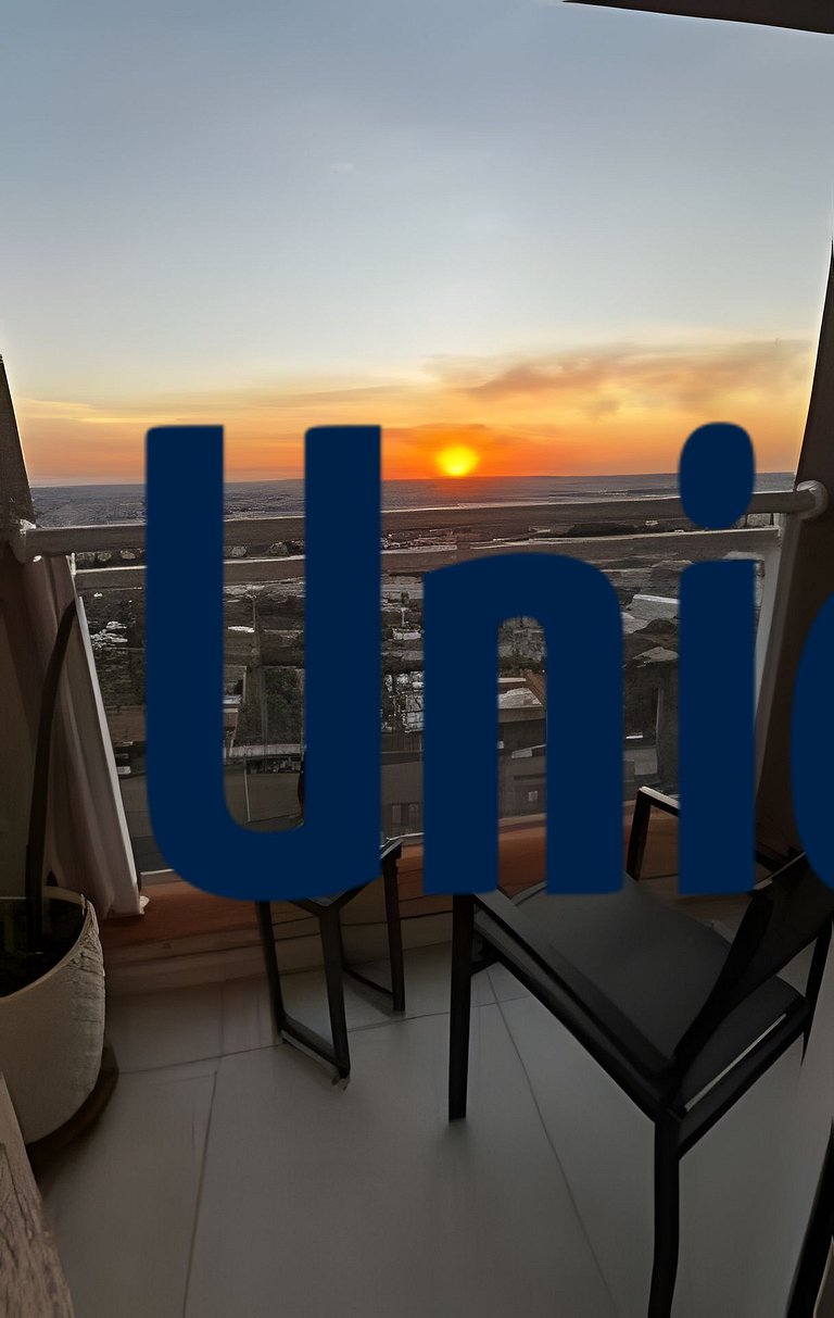 1518 Studio Moderno Completo na Melhor Localização